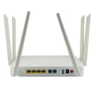 F680 (6 Lumières) Produit Original Six Antennes ONU ONT Routeur Wi-Fi FTTH GPON 4GE+2TEL+1USB Double Bande - Product Image 1