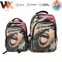 Sac à dos de sport décontracté personnalisé, imprimé, pour l'école, la vie quotidienne, les voyages, sacs imperméables pour garçons et filles, unisexe