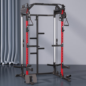 Rack de Sentadillas Multifuncional con Cable Cruzado, Equipo de Entrenamiento de Fuerza para Gimnasio en Casa - Product Image 5
