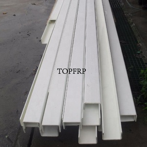 โปรไฟล์ไฟเบอร์กลาสสีตามสั่ง รูปทรงช่อง FRP - Product Image 5