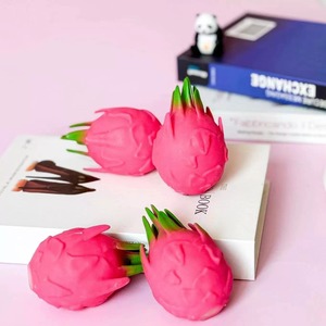 Lindos Squishies de Fruta del Dragón, Bolas Antiestrés Suaves para Apretar, Juguetes Sensoriales para Aliviar el Estrés en Niños, Aula, Escuela, Oficina, Hogar - Product Image 2