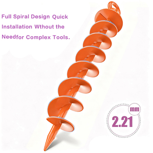 Nhiệm vụ nặng nề mặt đất Neo hai mặt hàn xoắn ốc mặt đất Neo cho lều nhà kho Swing - Product Image 3