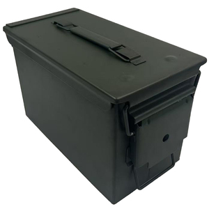 Hộp đựng đạn kim loại chắc chắn, chống thấm nước & có khóa, dành cho cỡ đạn 9mm/223/<span class=keywords><strong>308</strong></span> - Product Image 4