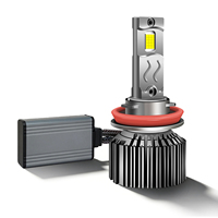 Nuevo Faro LED E7S 90W 12V/24V H7/H4/H11 para Camión, CSP 6500K Súper Brillante, Tamaño Mini H1/H3/H8/H9 9005/9006, Compatible con Canbus