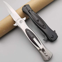 Couteau pliant OEM personnalisé en acier inoxydable de qualité industrielle, outil EDC, survie en extérieur, camping, pêche, chasse, tranchant, vente chaude