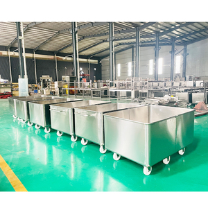 Chariot à viande en acier inoxydable 200L 300L 600L pour abattoir – Prix usine - Product Image 5