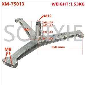 Trípode de aluminio para lavadora de carga frontal XM-75013, accesorio de rodamiento - Product Image 5