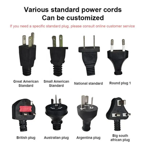 Pistolet à air chaud électrique industriel professionnel avec 9 buses pour usage bricolage - Product Image 6