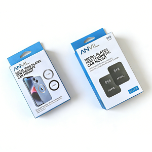 Boîte d'emballage personnalisée pour accessoires de téléphone portable avec languettes de suspension, boîte en papier, boîtes à rabat avec vernis UV sélectif - Product Image 2