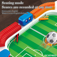 Mini plateau de jeu de football de table en plastique pour 2 joueurs, jouet pour enfants