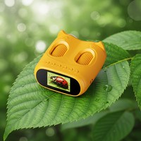 Kit de Explorador de la Naturaleza para Niños, Microscopio y Telescopio Digital Óptico 2 en 1 Recargable, Juguetes Educativos con Cámara