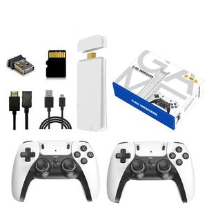 <span class=keywords><strong>Console</strong></span> <span class=keywords><strong>de</strong></span> <span class=keywords><strong>jeu</strong></span> TV sans fil M15 4K Pro 2,4 GHz avec carte TF 64 Go, plus <span class=keywords><strong>de</strong></span> 20000 jeux intégrés, design rétro classique portable universel - Product Image 6