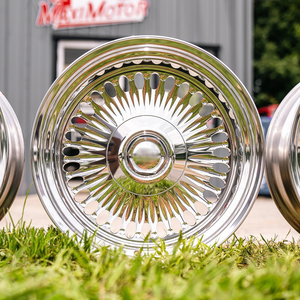 Jantes forgées GTP 17x11 18x12 20x12 5x5.5 5x139.7 Polies à écrous dissimulés, décalées pour Ford F150 Bronco OBS - Product Image 2