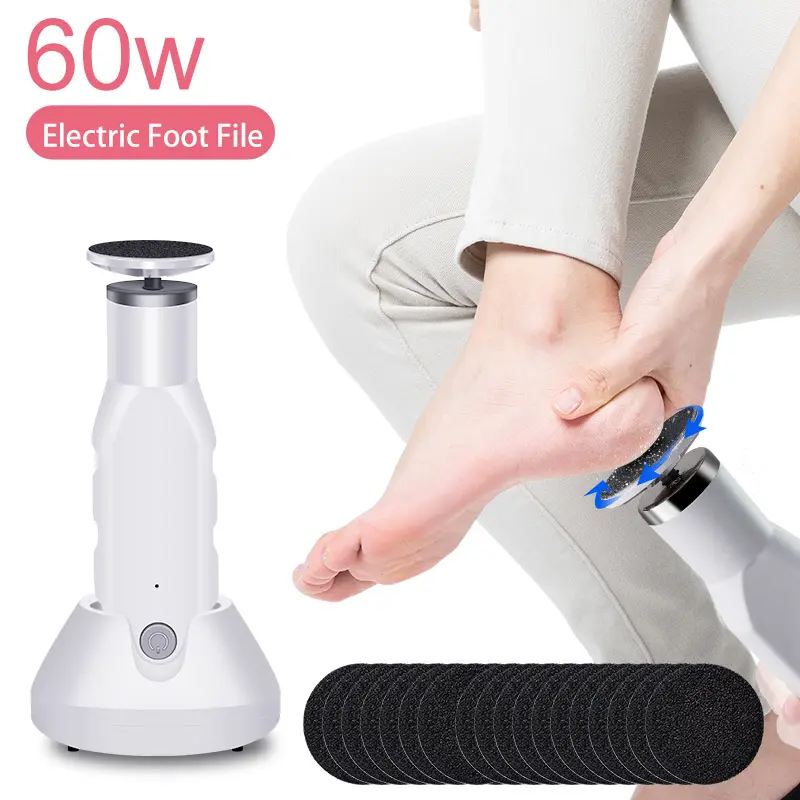 Professionnel Soins Des Pieds Pédicure Fichier Électrique Pied Meuleuse Polisseuse Callus Remover Pieds Électrique Callus Trimmer