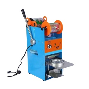 <b>Plastic</b> Yogurt <b>Cup</b> Sealer Bubble Tea Equipment Jelly Boba Milk Sealing <b>Machine</b> Small Coffee Milk Tea Filling Sealing <b>Machine</b> - Product Image 2