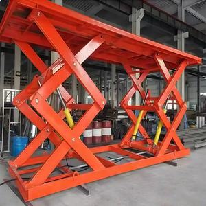 Harga Meja Angkat Mobil Hidrolik Listrik Tetap Berat 2 Ton 3 Ton SJG <span class=keywords><strong>2026</strong></span> untuk Platform Kerja dan Transportasi - Product Image 4