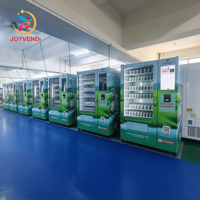 JOYVEND Distributeur Automatique Réfrigéré de Boissons avec Autocollants, Grande Capacité pour Salle de Sport, Station de Métro et Aéroport