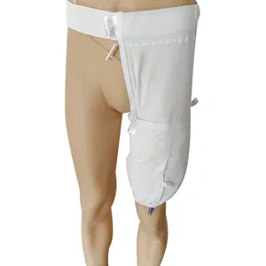 Couvre-jambe de cathéter avec ceinture Sac de drainage urinaire Dispositif de stabilisation du cathéter