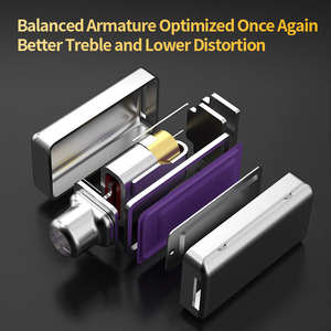 Audífonos Intrauditivos Híbridos <span class=keywords><strong>KZ</strong></span> ZSN Pro 2.ª Generación 1DD+1BA, Auriculares de Monitoreo de Música con Bajos de Alta Fidelidad, Auriculares Deportivos con Cable <span class=keywords><strong>KZ</strong></span> IEM - Product Image 5