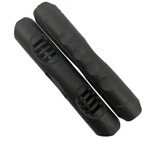 Wholesale PVC Black Plastic Luggage Handle Grip Plastic Molded Rubber Tool Handles For Backpack