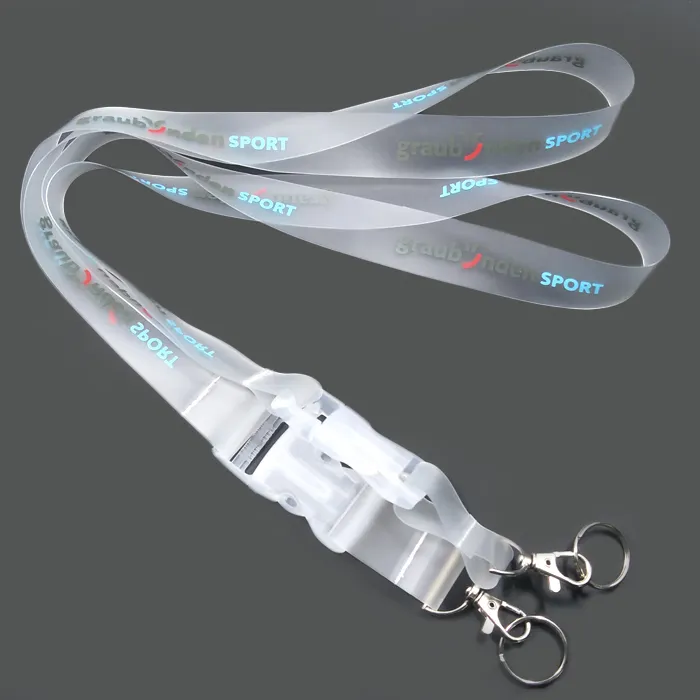 تصنيع جديد تصميم شفافة TPU الحبل مخصص شعار تصميم المطبوعة الرقبة حزام ل حامل هاتف المحمول الحبل