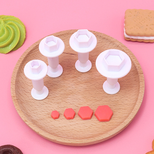 Khuôn mẫu Cookie cơ bản, khuôn ép nhựa để nướng đồ dùng nhà bếp, Khuôn trang trí bánh - Product Image 3