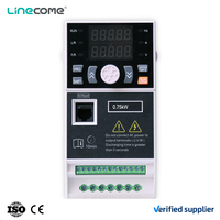 Proveedor Verificado, Convertidor de Frecuencia VFD de 0.75-5.5KW, 220V 380V, Control V/F Trifásico, Accionamiento de CA para Motor, Certificado CE ISO, 18 Meses de Garantía