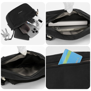 Riñonera Deportiva Ligera para Hombre, Nueva y en Oferta, para Salir de Noche, Bolsa Cruzada para el Pecho, para Teléfono Móvil - Product Image 5