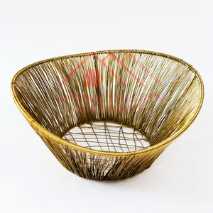 2025 Latest Design Golden Flower Bowl <b>Vase</b> Aluminium - Product Image 3