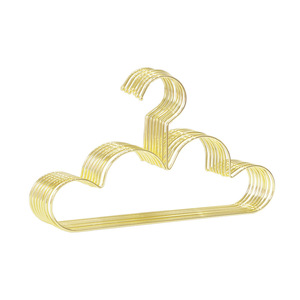 <span class=keywords><strong>Cintre</strong></span> en métal forme de <span class=keywords><strong>nuage</strong></span> pour bébé enfants ensemble de vêtements pour enfants peu encombrant organisateur de placard écharpe Hijab <span class=keywords><strong>cintre</strong></span> - Product Image 1