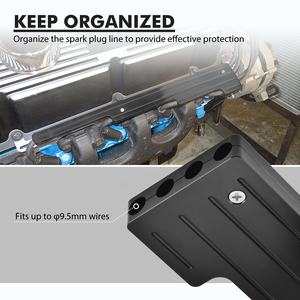 Bevinsee <span class=keywords><strong>ชุด</strong></span>ตัวแยกสายไฟของ<span class=keywords><strong>หัวเทียน</strong></span>สำหรับเครื่องยนต์ V8<span class=keywords><strong>ชุด</strong></span>ตัวยึดอลูมิเนียมสำหรับรถยนต์ - Product Image 3