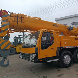 Grue d'occasion QY50K-2 50 tonnes Shanghai QY QAY XCA XCT en bon état à prix réduit - Vente chaude - Product Image 1