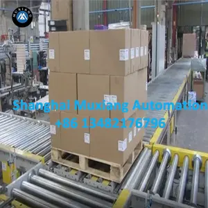 Muxiang endüstrisinin otomatik Robot istifleme paletlenmiş konveyör Transfer sistemi dikey kaldırıcı asansör çelik Motor motoru