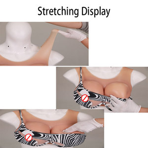 Prótesis de Seno de Silicona con Diseño Hueco en el Cuello, Sin Costuras, Invisible, para Crossdresser, Color Piel Desnuda, para Hombres - Product Image 5