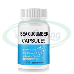 Vitaspring Private Label Gedroogde Zeekomkommer Extract Huid Collageen Supplement Zee Komkommer Capsule - Product Image 1