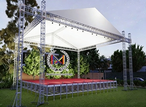 Aluminum <b>Frame</b> <b>Tent</b>/ Truss Roof for Outdoor Concert Performance Events Aluminum Truss Aluminum <b>Frame</b> Lightweight Sturd - Product Image 5