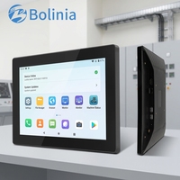 PC industriel tout-en-un Android 10,1 pouces IP65 à écran plat RK3288 2 Go/4 Go/8 Go de RAM 16 Go-128 Go EMMC tactile capacitif HMI
