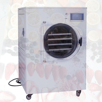 Sus304 Vriesdroger Voedsel Dehydrator Apparatuur Vacuüm Vriesdrogen Verwerking Voor Snacks Groente Slice Droogmachine