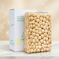 Noix de hêtre blanchies séchées brutes 1000g Boîte en carton OEM Marque privée Chocolat Pâtisserie Dessert ISO22000 HACCP Qualité export 12