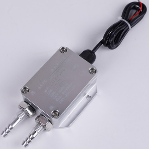Transmisor de Presión Diferencial 0-100Pa, Salida 4-20mA, Alimentación 24V, para Medición de Presión en Conductos de Ventilación y Hornos - Product Image 1