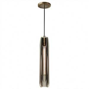 Lustre floral moderne et créatif <span class=keywords><strong>pour</strong></span> salle à manger, rose et or, style mexicain, <span class=keywords><strong>globe</strong></span> en <span class=keywords><strong>verre</strong></span> fumé, luminaire suspendu - Product Image 3