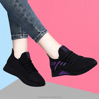 Chaussures de course Fanghui, vente directe du fabricant, semelles souples, confortables, respirantes, chaussures de sport pour femmes