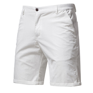 Pantalones Cortos de Algodón para Hombre, <span class=keywords><strong>Shorts</strong></span> de Cintura Media de Lujo, Estilo Informal, Estampado de Playa, Chino, Corte Clásico, Verano - Product Image 6