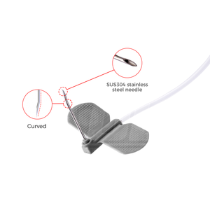 19G 20G 21G 22G tıbbi olmayan coring Y portu ile kemo portu için Huber iğne - Product Image 5