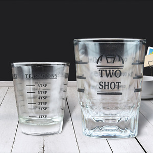 Bicchierini da Shot in Cristallo Senza Piombo con Logo Personalizzato, Capacità 30/60ml, Design Classico, per Uso Domestico e Feste, Bicchieri per Liquori e Vino con Scala Graduata - Product Image 5