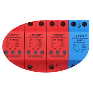 T2 B loại SPD 120ka 3 P + N 3 giai đoạn AC tăng thiết bị bảo vệ - Product Image 5