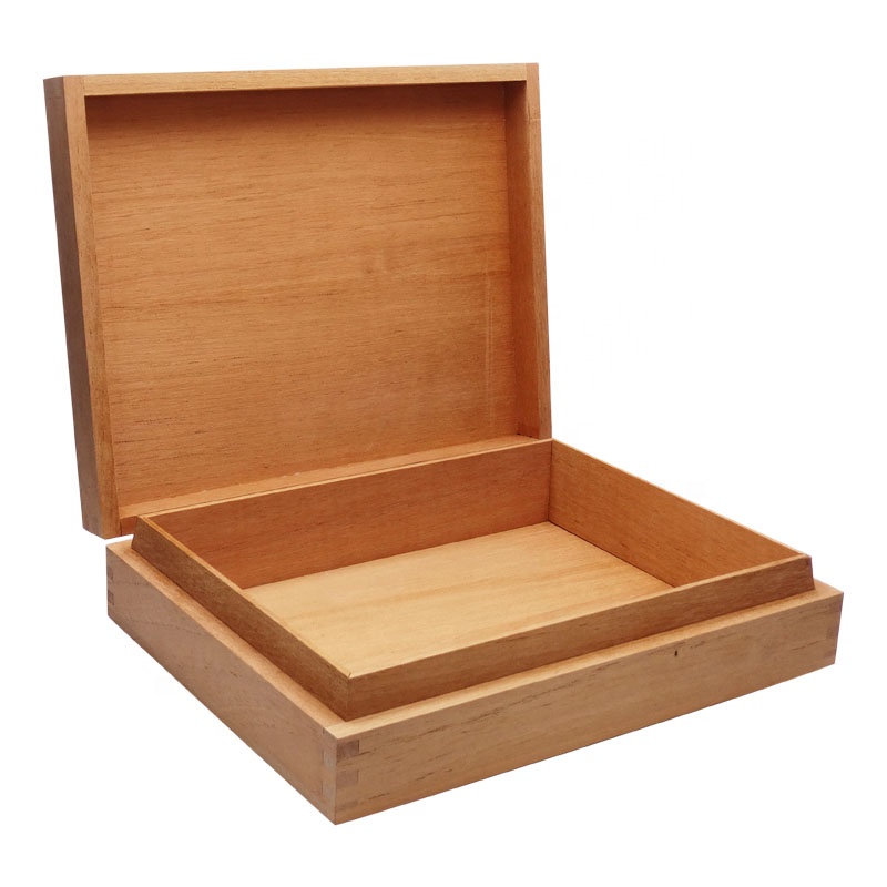 Подарочная коробка для Хранения Сигар из натурального свежего кедрового дерева