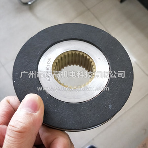 Pastillas de freno para aerogeneradores Emco Lenze BFK458 12N, disco de fricción de rotor con manguito de eje de 25 mm para turbina eólica - Product Image 5