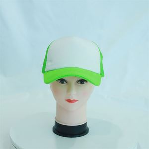 Casquette de baseball en coton à 5 panneaux avec logo personnalisé, en mousse et filet, forme casquette, en éponge, pour le golf, fournie directement par l'usine - Product Image 3