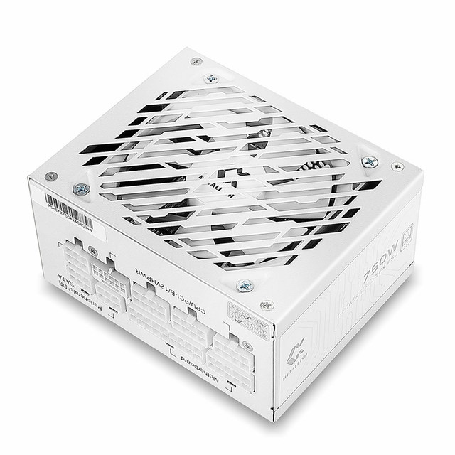 Fish Nest SFX750W 750W Desktop Power Supply PCIe5.1 Full Modular White ATX3.0 Gold 80PLUS Mini ITX Small Case